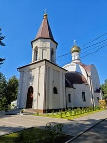 храм в честь иконы Божией Матери "Всех скорбящих Радость" на Лесном кладбище