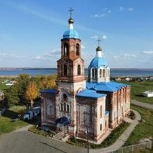 Храм Тихвинской Иконы Божией Матери села Губернское Челябинской Епархии Русской Православной Церкви