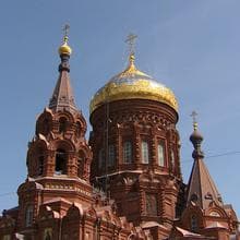 Храм Богоявления на Гутуевском острове г. Санкт-Петербурга